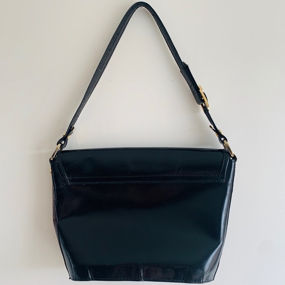 Vintage mini leather handbag - Picture 2 of 4